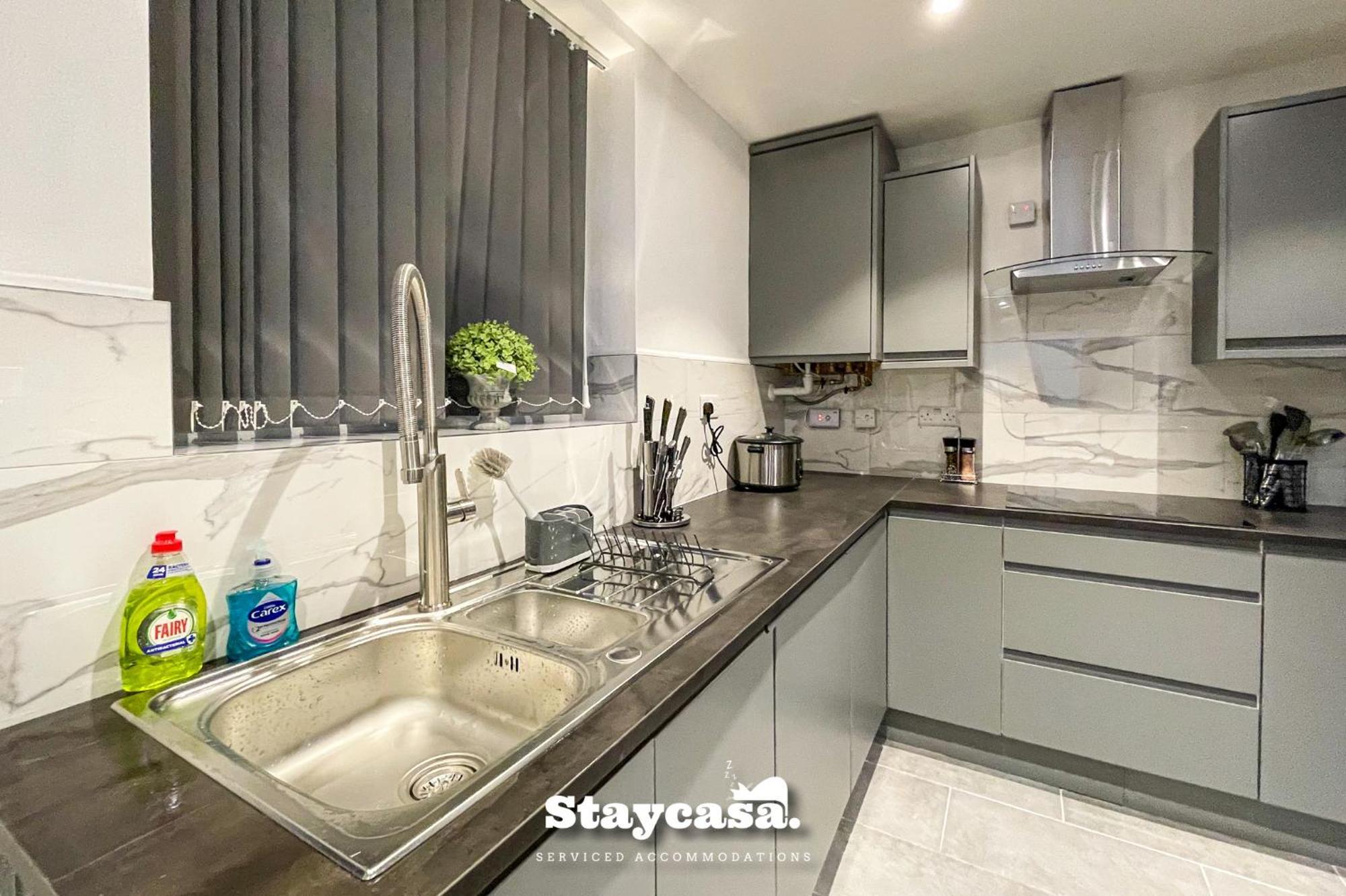 Princess Hideout 5Min To City With Street Parking Vakantiehuis Manchester